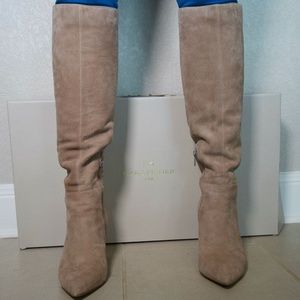 Marc Fisher LTD Tall Suede Heeled Boot